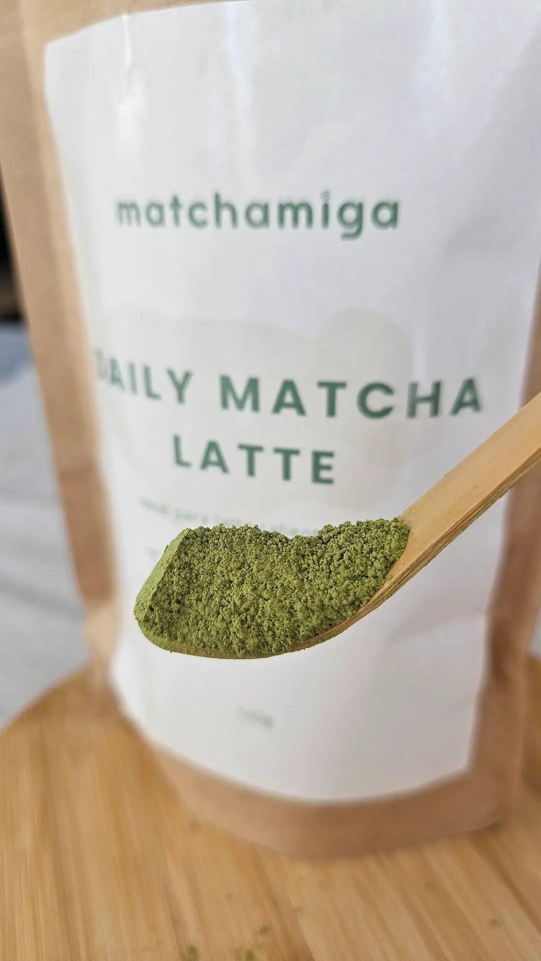 Daily matcha latte powder