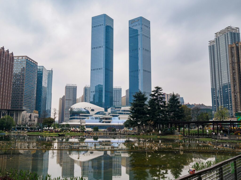 Lugares futuristas de China